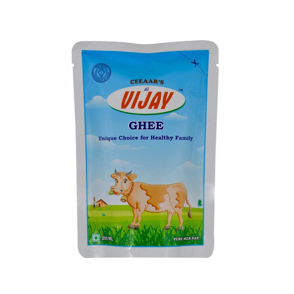 Vijay Pure Desi Ghee Pouch 200 ml-1
